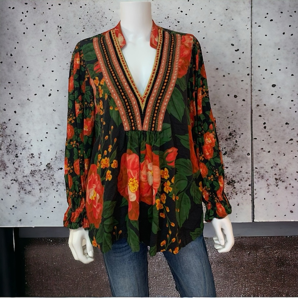 🆕Anthropologie Bl-nk Stephanie Long Sleeve Top 1X